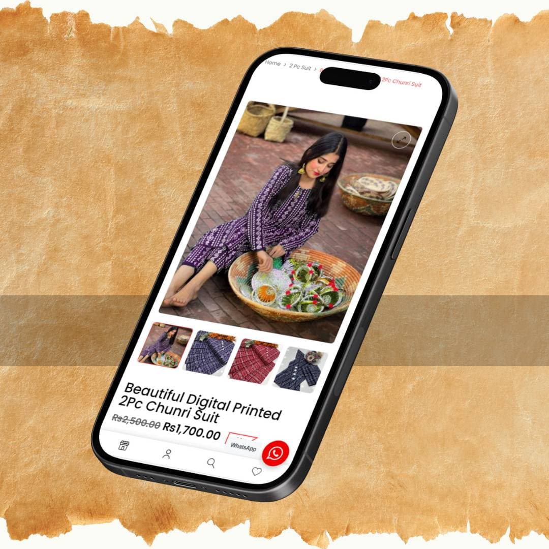 Tetra Zone product page on a phone